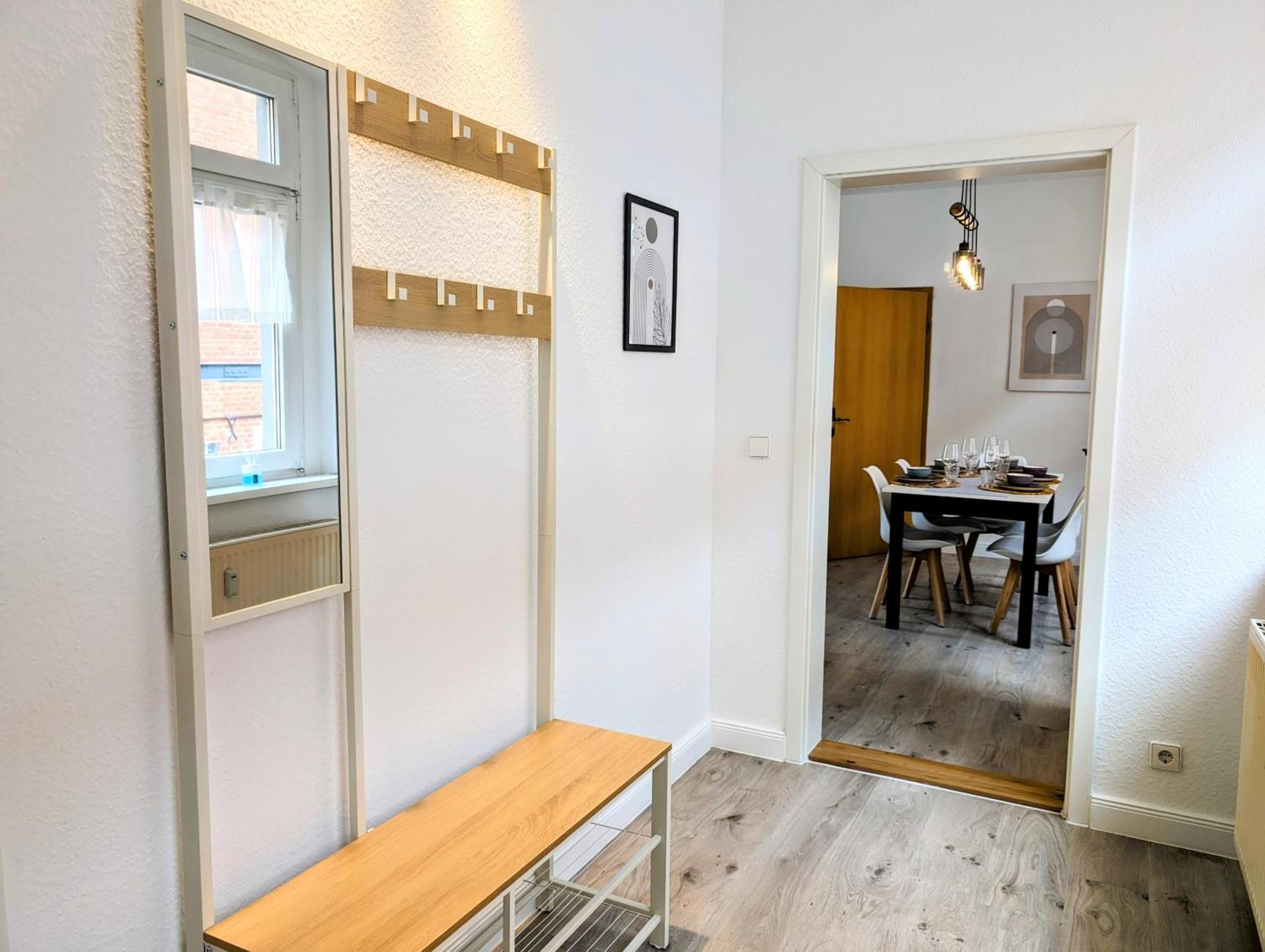 Casa Apartment Modern Vintage Flexibilitaet Pur- Perfektes Apartment Fuer Familien Und Geschaeftsreisende 5 Schlafplaetze, Vollausstattung, Amazon Prime & Parkplatz Inklusive Magdeburg Exterior foto